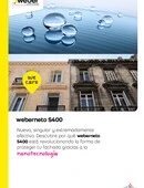 Tecnologías de Hidrofugación weberneto s400
