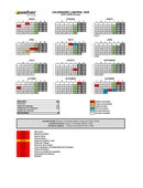 Calendario Laboral 2025 SANTA MARIA