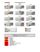 Calendario Laboral 2025 ZARAGOZA 