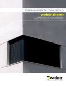 Cerramiento termoacústico webertherm Cerramiento termoacústico webertherm