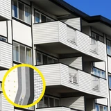 Fachada con acabado sistema webertherm ceramic