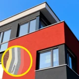 Fachada con sistema webertherm mineral organico