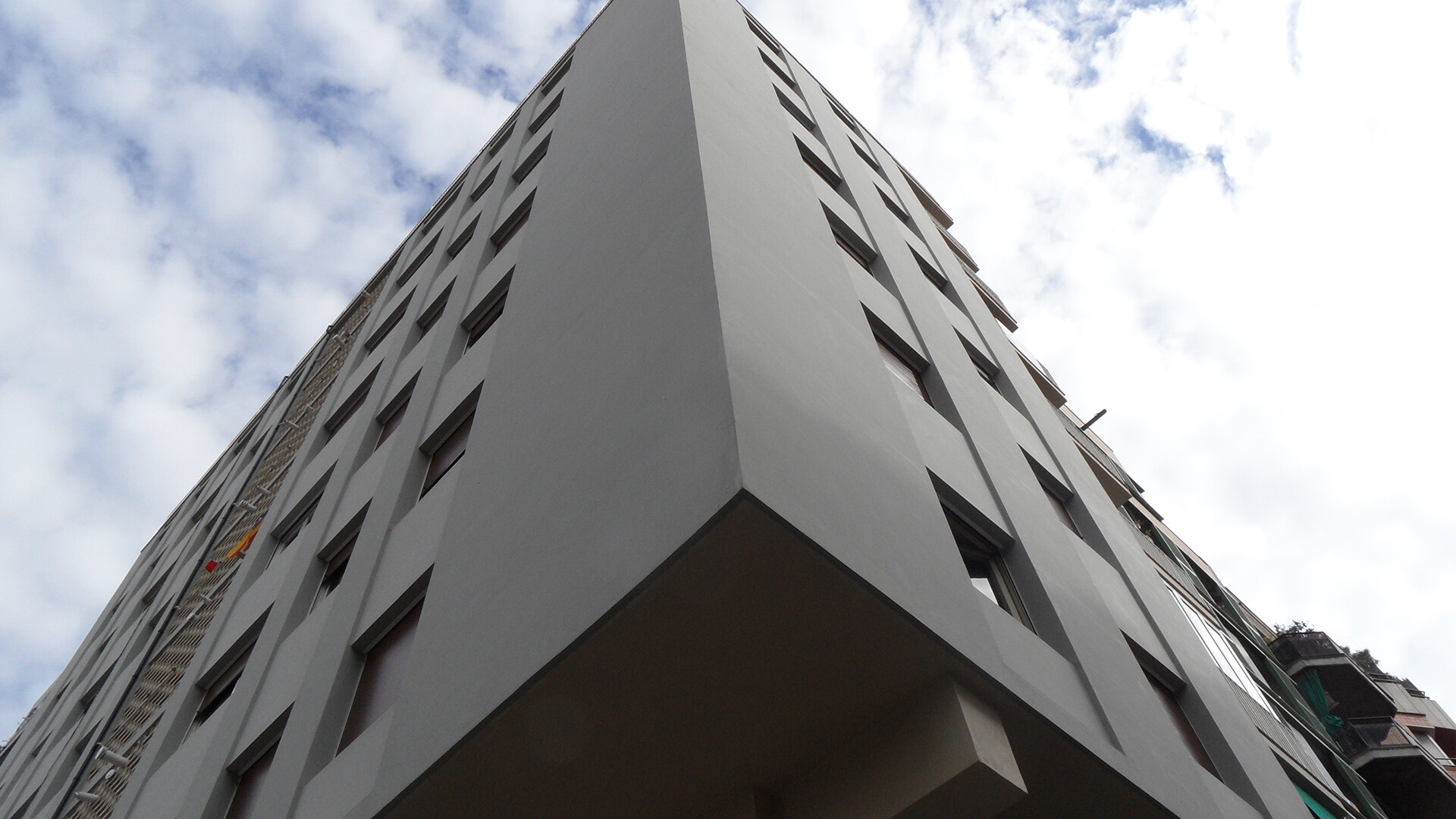 Obra de referencia Bloque viviendas Valencia Calabria BCN Obra de referencia Bloque viviendas Valencia Calabria BCN