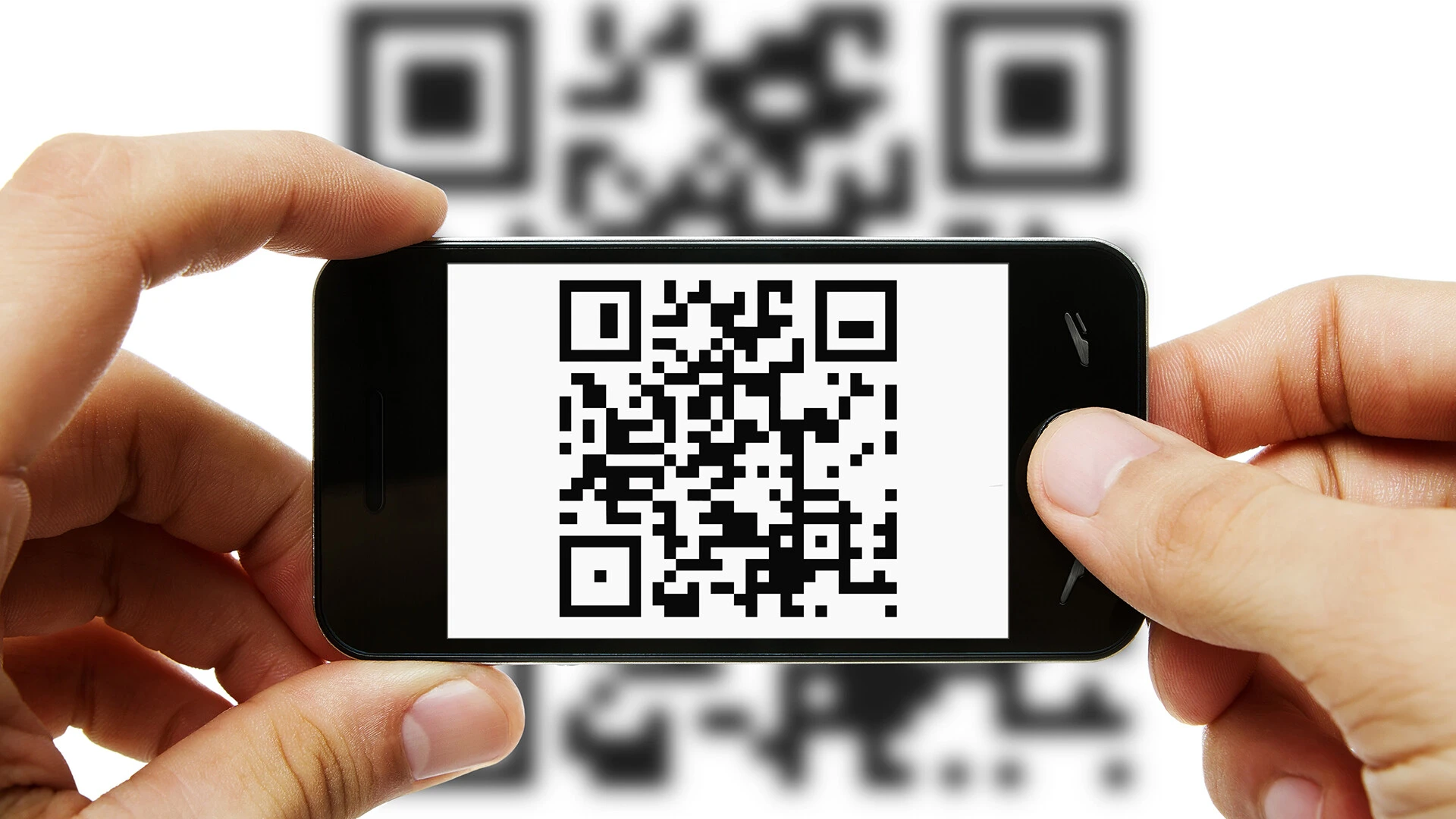 Escaneando un código QR con el teléfono