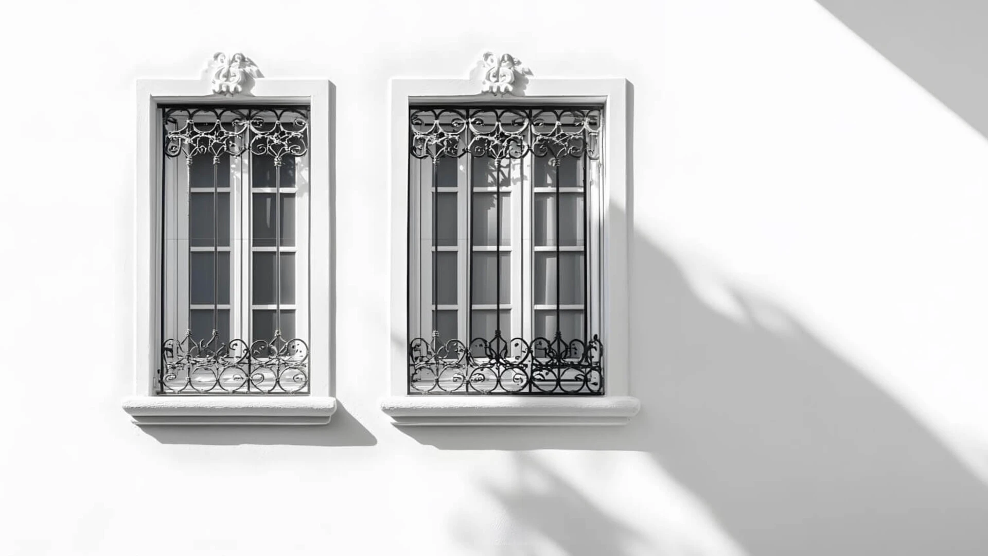 molduras en ventanas exteriores