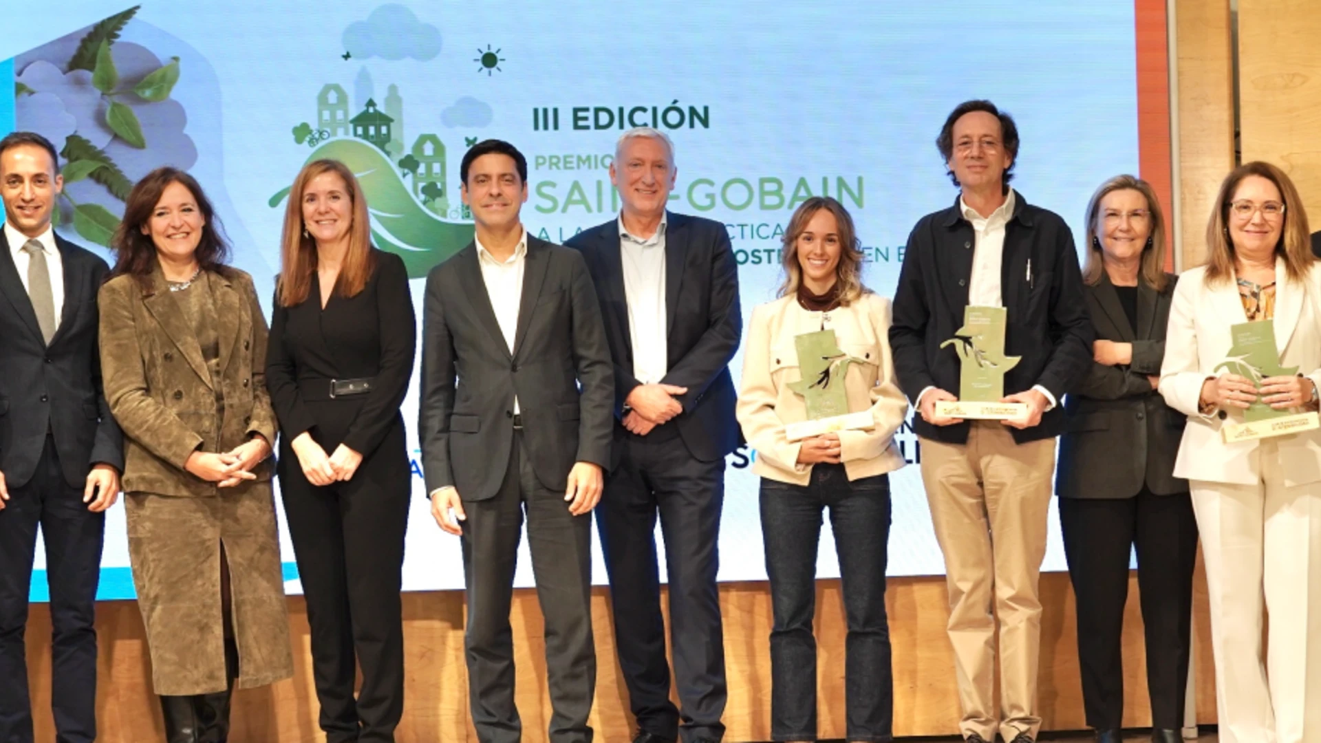 Imagen noticia.png SAINT-GOBAIN RECONOCE LAS MEJORES PRÁCTICAS DE CONSTRUCCIÓN SOSTENIBLE EN ESPAÑA EN LA 3ª EDICIÓN DE SUS PREMIOS