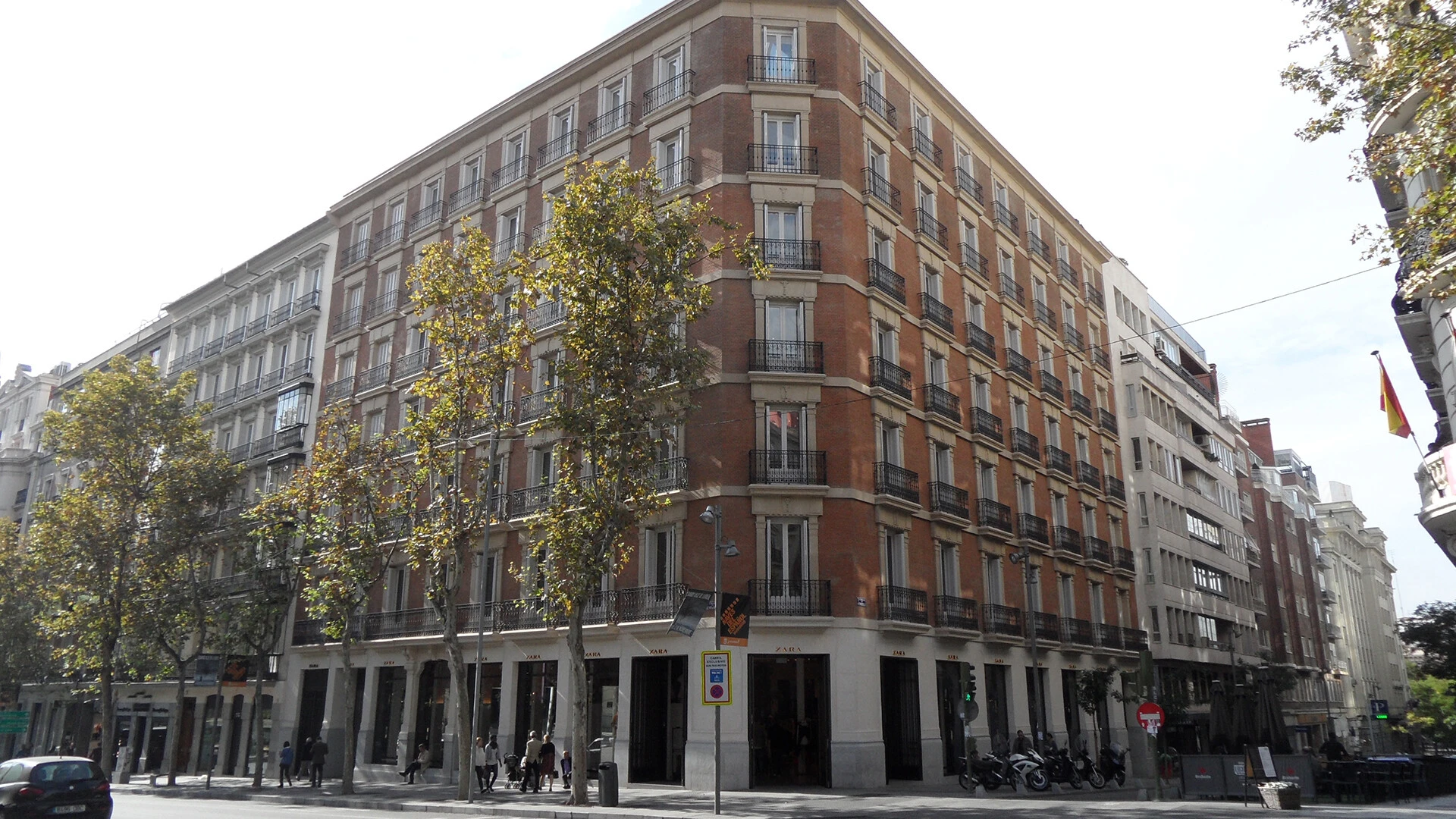 Obra de referencia Tienda Zara Calle Serrano Madrid