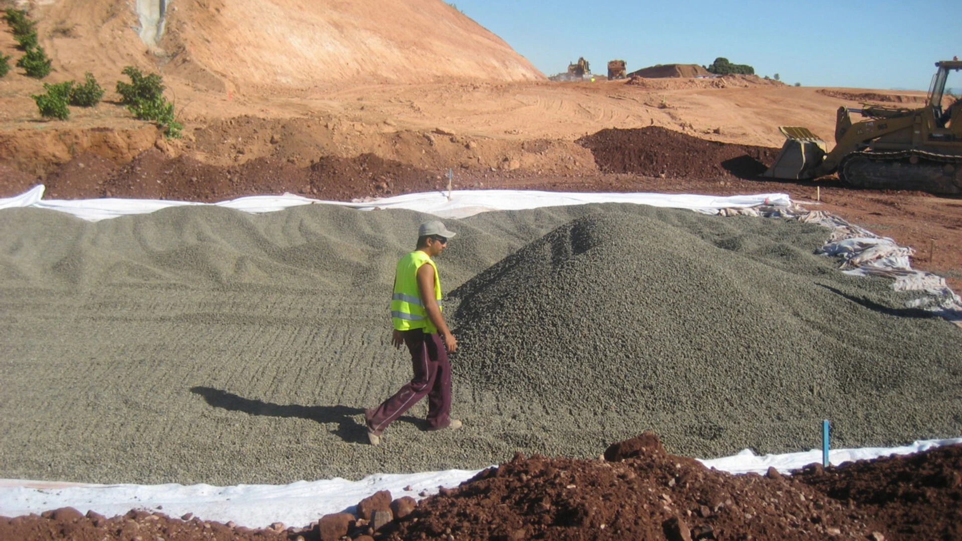 Obra de referencia de un Terraplén Ligero en la Autovía A1