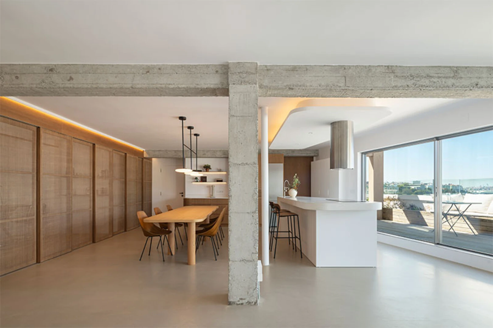 ático con vistas a la ría coruñesa