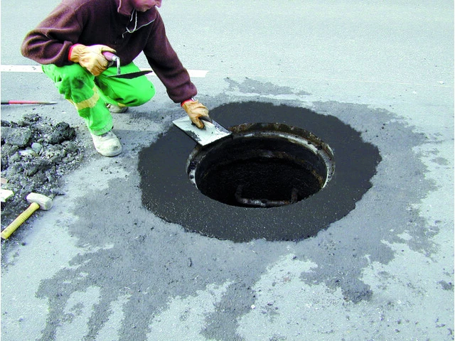 Relleno mortero viario urbano Relleno mortero viario urbano