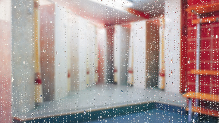 Vidrio con gotas Vidrio con gotas