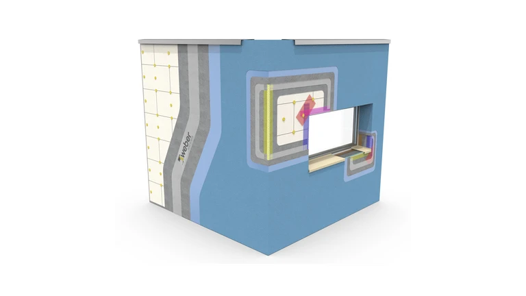 3D sistema webertherm etics orgánico 3D sistema webertherm etics orgánico