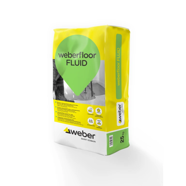 imagen del envase de weberfloor fluid